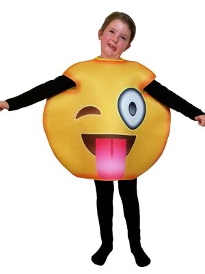 Fantasia Emoji Piscando Infantil Luxo Fantasia Emoji Piscando Infantil Luxo