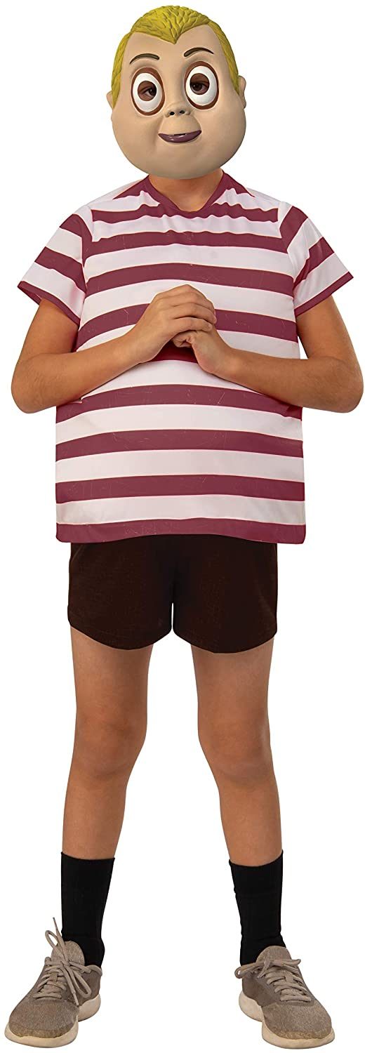 Fantasia Família Addams Pugsley Infantil Luxo Fantasia Família Addams Pugsley Infantil Luxo