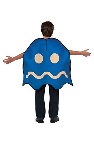 Fantasia Fantasma Azul PacMan Luxo Infantil Fantasia Fantasma Azul PacMan Luxo Infantil