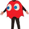 Fantasia Fantasma Vermelho PacMan Luxo Adulto