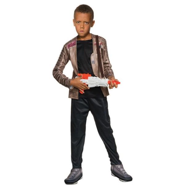 Fantasia Finn Star Wars Luxo Infantil Despertar da Força Fantasia Finn Star Wars Luxo Infantil Despertar da Força