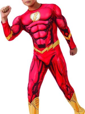 Fantasia Flash Infantil Gráfico Luxo Lançamento