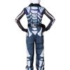 Fantasia Fortnite Skin Skull Trooper Infantil Luxo