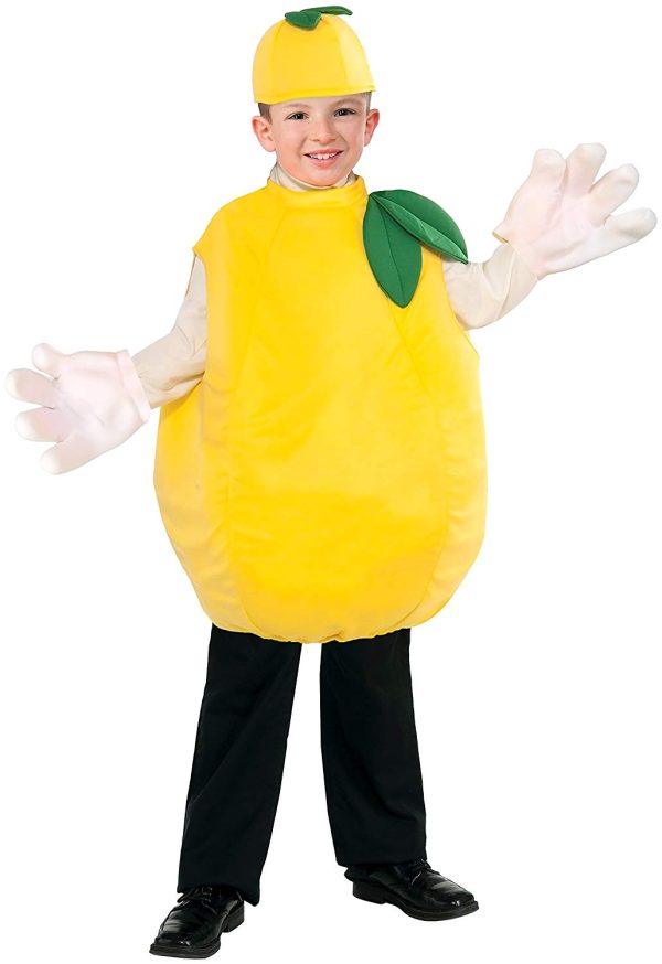 Fantasia Fruta Limão Infantil Fantasia Fruta Limão Infantil
