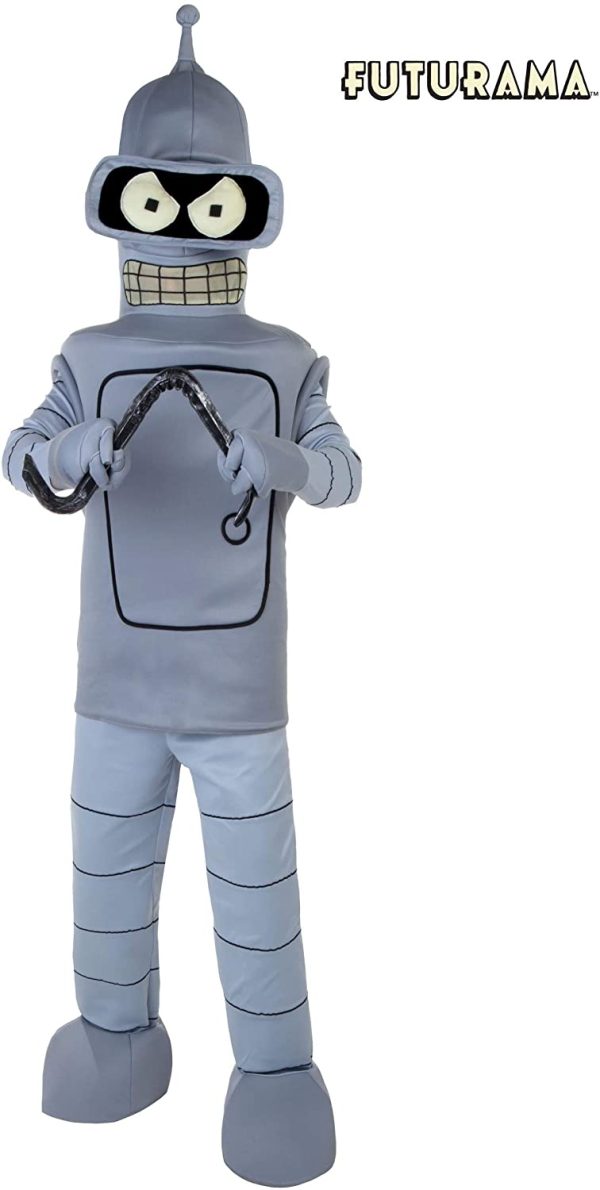 Fantasia Futurama Bender Robo Luxo Infantil Fantasia Futurama Bender Robo Luxo Infantil