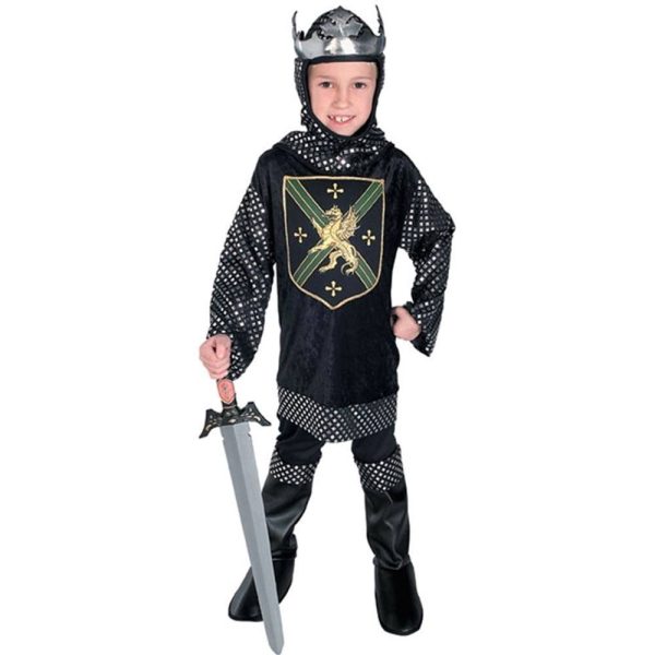 Fantasia Guerreiros do Rei Luxo Infantil