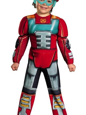 Fantasia Heatwave Rescue Bot Transformers infantil