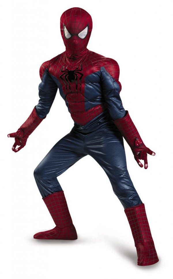 Fantasia Homem Aranha com Músculos Completa Infantil