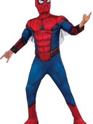 Fantasia Homem Aranha de Volta ao Lar Infantil Luxo Músculo Fantasia Homem Aranha de Volta ao Lar Infantil Luxo Músculo