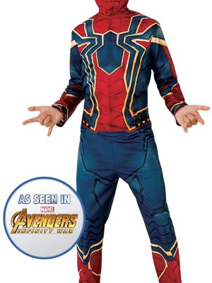 Fantasia Homem Aranha Infantil com Músculos e Luz Fantasia Homem Aranha Infantil com Músculos e Luz
