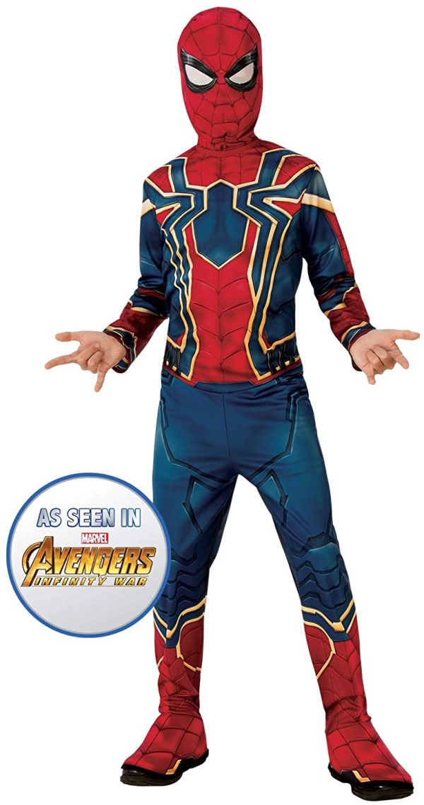 Fantasia Homem Aranha Infantil com Músculos e Luz Fantasia Homem Aranha Infantil com Músculos e Luz