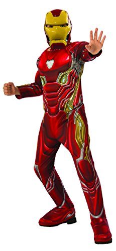 Fantasia Homem de Ferro Guerra Infinita Infantil Luxo Fantasia Homem de Ferro Guerra Infinita Infantil Luxo