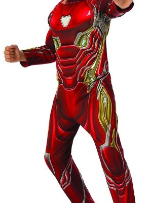 Fantasia Homem de Ferro Guerra Infinita Infantil Luxo Fantasia Homem de Ferro Guerra Infinita Infantil Luxo