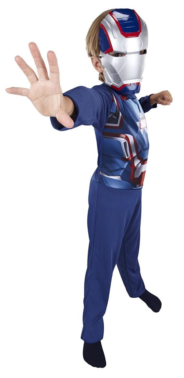 Fantasia Homem de Ferro Infantil com Músculos Patriot Fantasia Homem de Ferro Infantil com Músculos Patriot