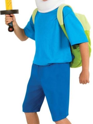 Fantasia Hora da Aventura Finn Luxo Infantil Fantasia Hora da Aventura Finn Luxo Infantil