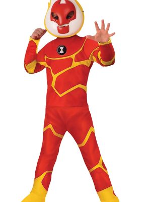 Fantasia Infantil Ben 10 HeatBlast Chama New Fantasia Infantil Ben 10 HeatBlast Chama New