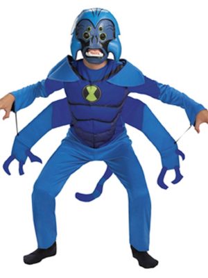 Fantasia Infantil Ben 10 Spider Monkey Macaco Aranha Luxo Fantasia Infantil Ben 10 Spider Monkey Macaco Aranha Luxo