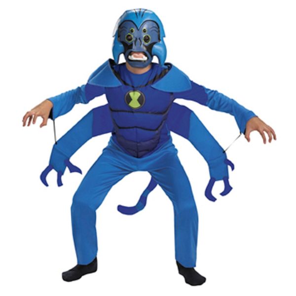 Fantasia Infantil Ben 10 Spider Monkey Macaco Aranha Luxo Fantasia Infantil Ben 10 Spider Monkey Macaco Aranha Luxo