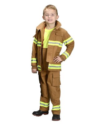 Fantasia Infantil Bombeiro Clássica Luxo
