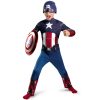 Fantasia Infantil Capitão América Luxo Os Vingadores