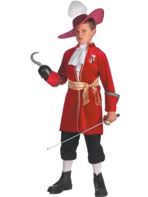 Fantasia Infantil Capitão Gancho Luxo Fantasia Infantil Capitão Gancho Luxo