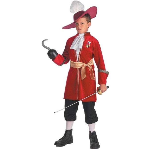 Fantasia Infantil Capitão Gancho Luxo Fantasia Infantil Capitão Gancho Luxo