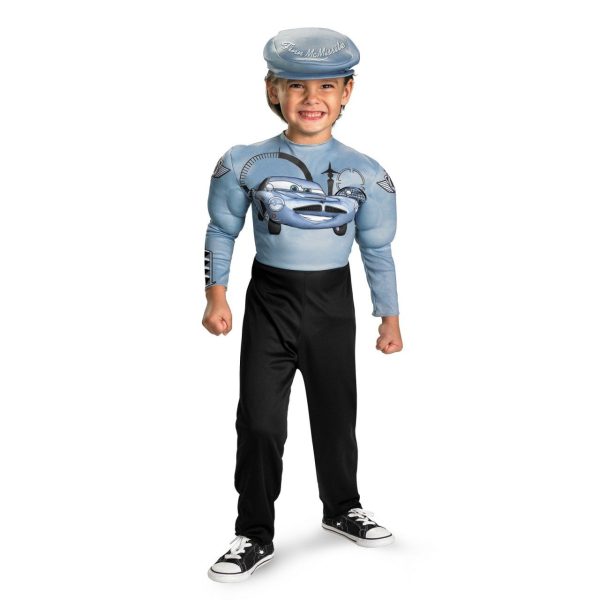 Fantasia Infantil Finn McMissile com Músculos Fantasia Infantil Finn McMissile com Músculos