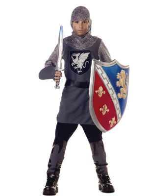 Fantasia Infantil Guerreiro Medieval Clássica Fantasia Infantil Guerreiro Medieval Clássica