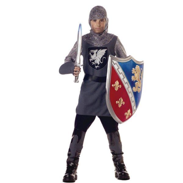 Fantasia Infantil Guerreiro Medieval Clássica Fantasia Infantil Guerreiro Medieval Clássica