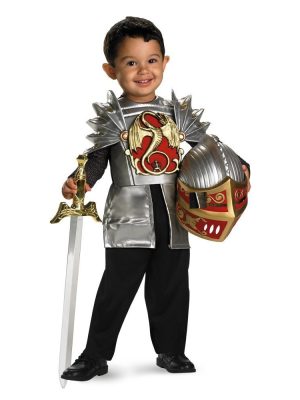 Fantasia Infantil Guerreiro Medieval Luxo