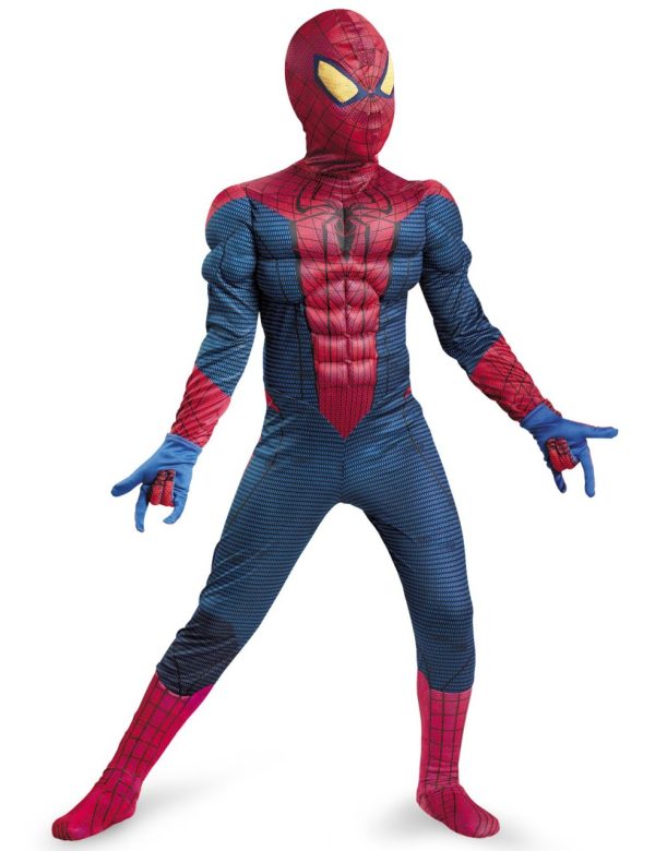 Fantasia Infantil Homem Aranha com Músculos