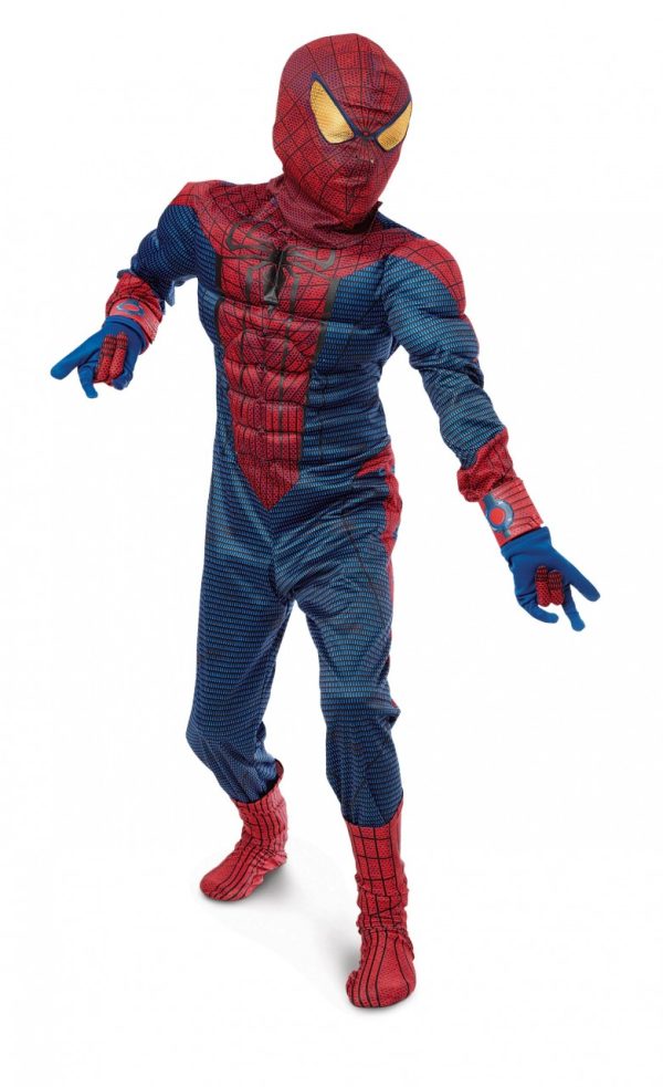 Fantasia Infantil Homem Aranha com Músculos