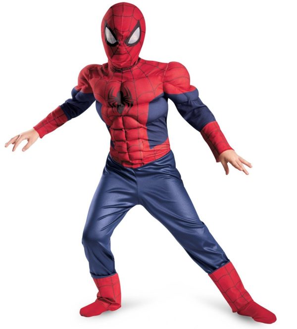 Fantasia Infantil Homem Aranha com Músculos Elite Fantasia Infantil Homem Aranha com Músculos Elite