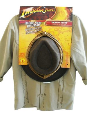 Fantasia Infantil Masculina Indiana Jones Kit