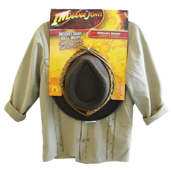 Fantasia Infantil Masculina Indiana Jones Kit Fantasia Infantil Masculina Indiana Jones Kit
