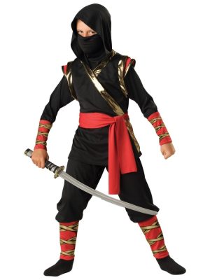 Fantasia Infantil Ninja Clássica Fantasia Infantil Ninja Clássica