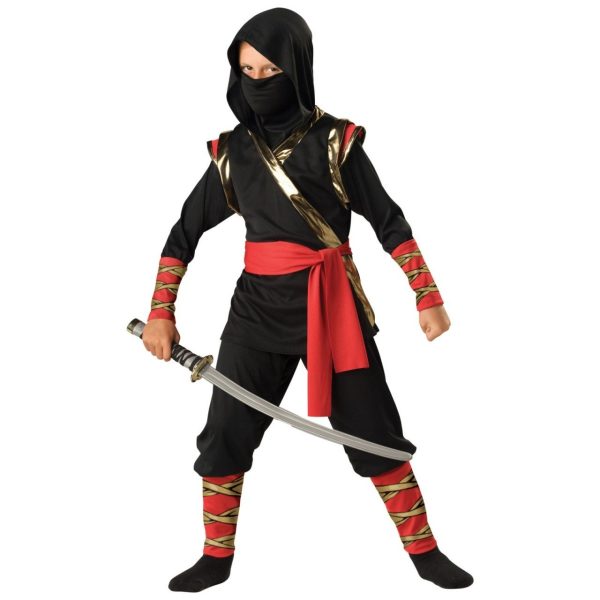 Fantasia Infantil Ninja Clássica Fantasia Infantil Ninja Clássica