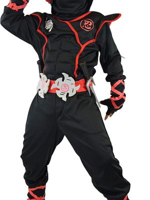 Fantasia Infantil Ninja Estrela Luxo Fantasia Infantil Ninja Estrela Luxo