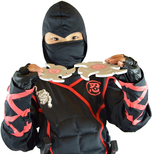 Fantasia Infantil Ninja Estrela Luxo Fantasia Infantil Ninja Estrela Luxo