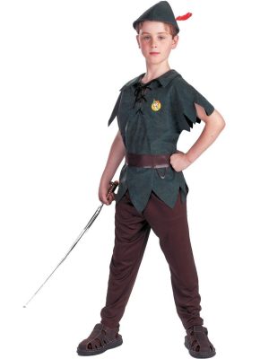 Fantasia Infantil Peter Pan Luxo Fantasia Infantil Peter Pan Luxo