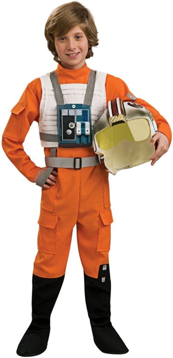 Fantasia Infantil Piloto X-Wing Star Wars Clone Wars Fantasia Infantil Piloto X-Wing Star Wars Clone Wars