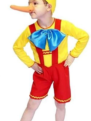 Fantasia Infantil Pinóquio Luxo Fantasia Infantil Pinóquio Luxo
