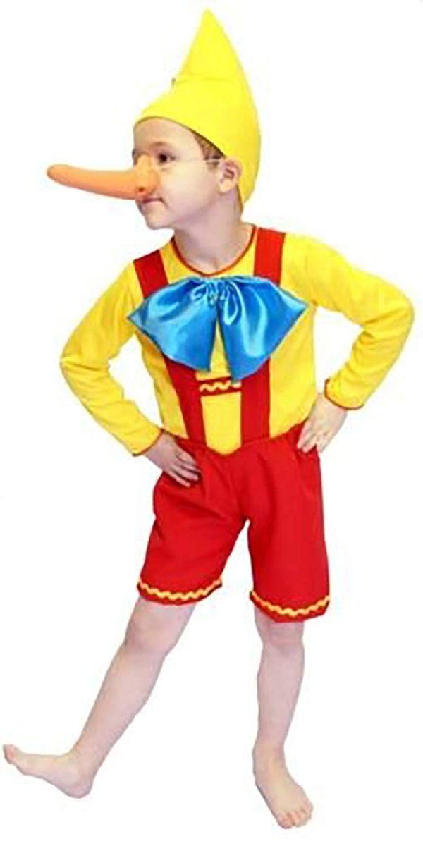 Fantasia Infantil Pinóquio Luxo Fantasia Infantil Pinóquio Luxo