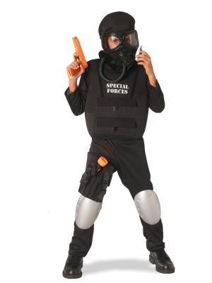 Fantasia Infantil Policial Forças Especiais Fantasia Infantil Policial Forças Especiais