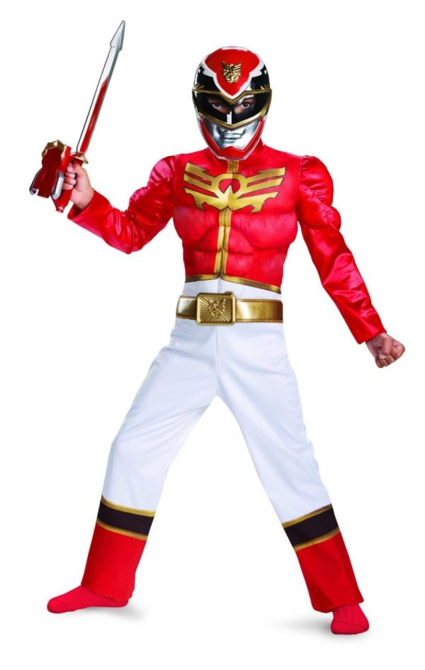 Fantasia Infantil Power Rangers Ranger Vermelho Megaforce Luxo Fantasia Infantil Power Rangers Ranger Vermelho Megaforce Luxo