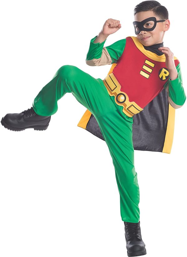 Fantasia Infantil Robin Jovens Teen Titans Fantasia Infantil Robin Jovens Teen Titans