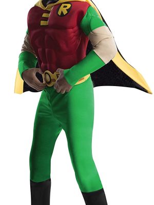 Fantasia Infantil Robin Jovens Teen Titans Luxo
