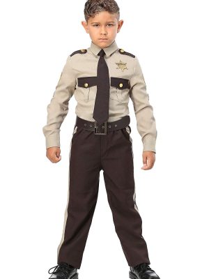 Fantasia Infantil Sheriff Policial Luxo Fantasia Infantil Sheriff Policial Luxo