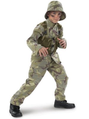 Fantasia Infantil Soldado do Exército Fantasia Infantil Soldado do Exército
