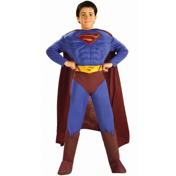 Fantasia Infantil Super Homem Luxo Superman Fantasia Infantil Super Homem Luxo Superman